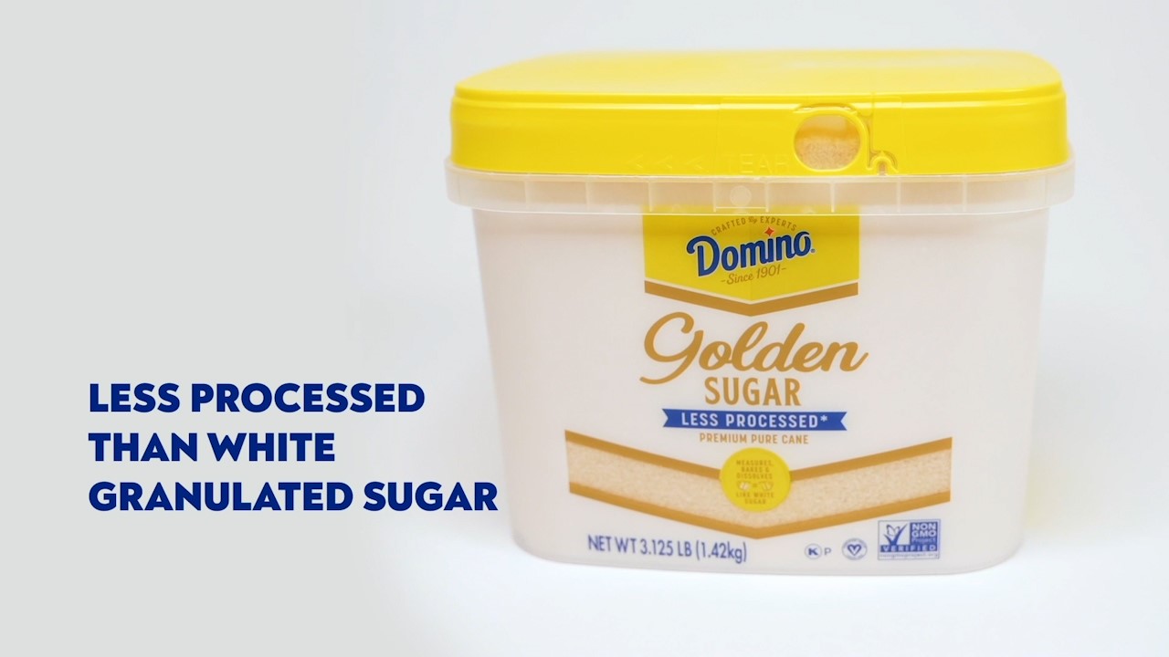Amazon.com : Domino Golden Granulated Sugar, 3.125 LB Easy Baking